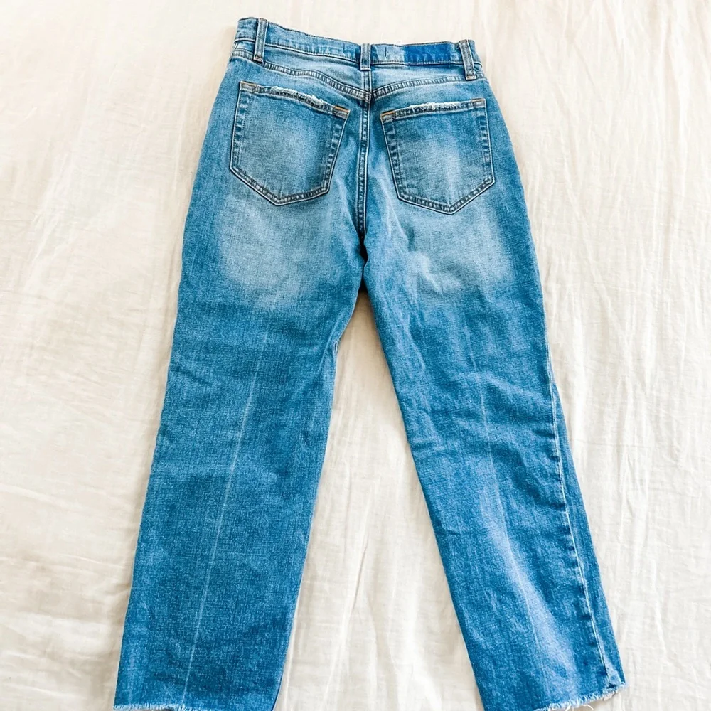 Abercrombie & Fitch The Ankle Straight Ultra High Rise, Size 27/4 - Picture 5 of 5